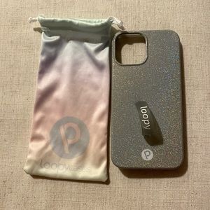 Brand New Sparkle Silver Loopy Case for iPhone 13 Pro Max